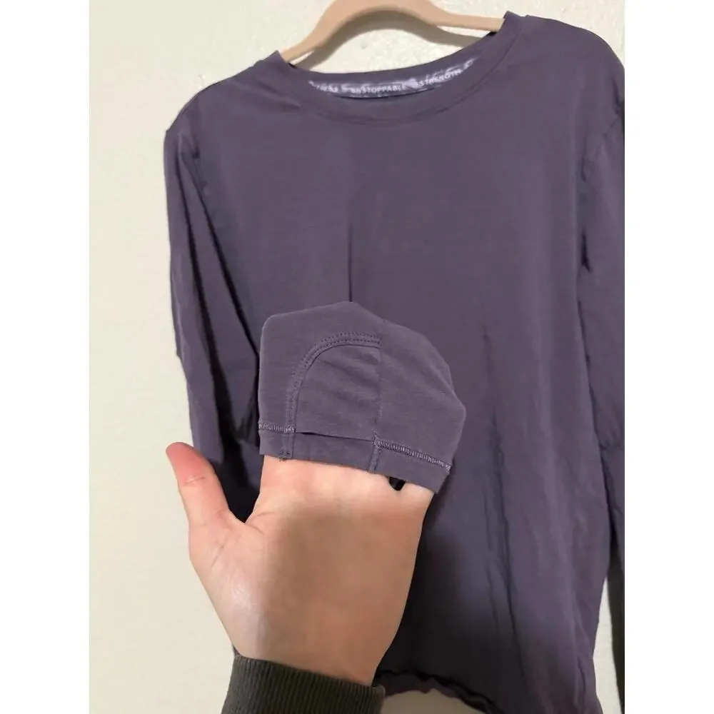 Athleta girl twist around long sleeve top youth XL